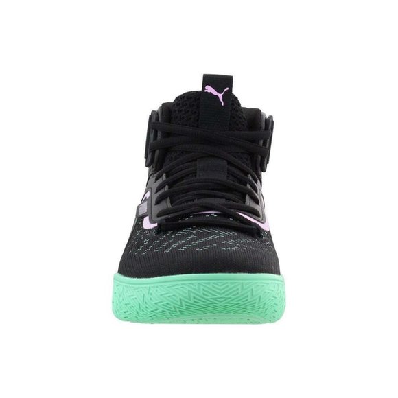 Puma Legacy Dark Mode Basketball Mens Black, Grey Sneakers Athletic Shoes - Picture 7 of 8